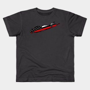 Long Island Thin Red Line Kids T-Shirt